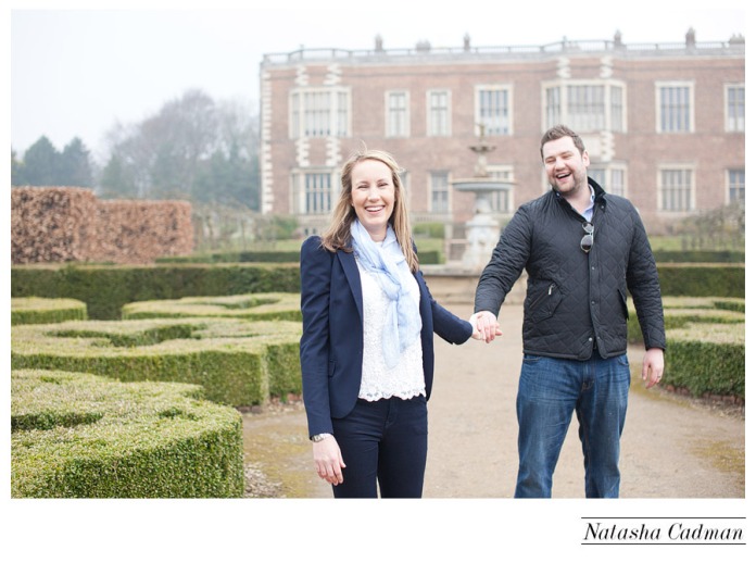 Temple Newsam, Spring engagement session, Engagement session with a dog, Leeds Wedding Photographer, Yorkshire Wedding Photographer, Natural light photographer in leeds